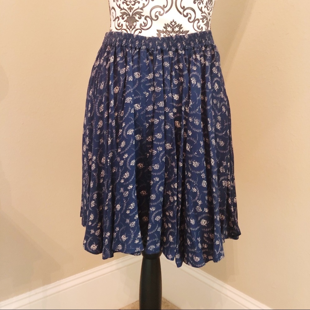 Denim & Supply Ralph Lauren Floral Print Skirt S/P - Picture 4 of 4
